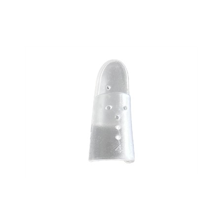STECCHE DITA - misura 4 - trasparente