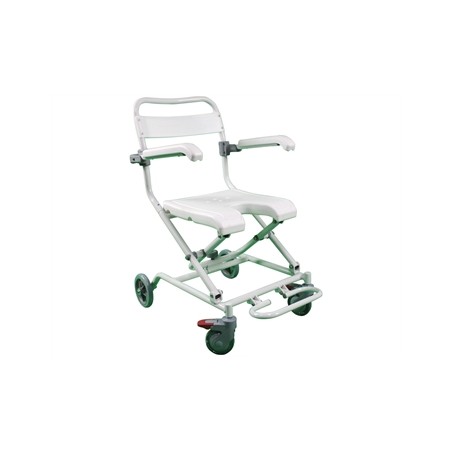 SEDIA DA DOCCIA CON RUOTE
