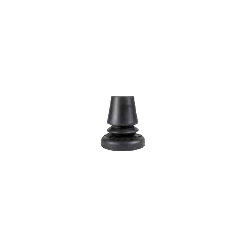 PUNTALI DI GOMMA tubo 19 mm, base 55 mm