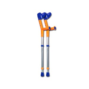 STAMPELLE TIKI - blu/arancione