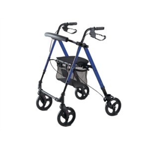 DEAMBULATORE LEGGERO - pieghevole - blu
