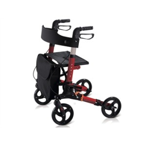 DEAMBULATORE COMPACT - pieghevole - rosso