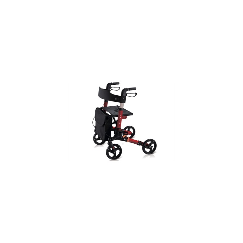 DEAMBULATORE COMPACT - pieghevole - rosso