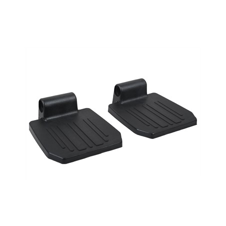 POGGIAPIEDI IN PLASTICA - coppia - ricambio per 43270-5