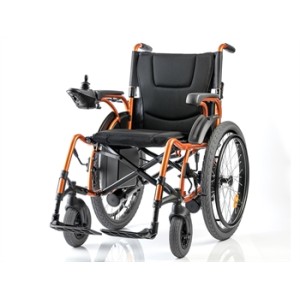 CARROZZINA ELETTRICA - ruote posteriori 24" con corrimano