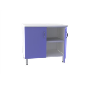 UNITÀ BASE DOPPIA 2 porte con 2 scaffali - colore a richiesta
