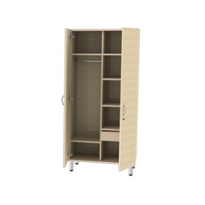 ARMADIO PER CAMERA - beige striato - smontato