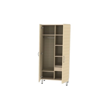 ARMADIO PER CAMERA - beige striato - smontato