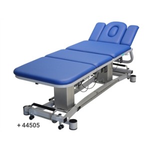 LETTO DA TRATTAMENTO A 4 SEZIONI AD ALTEZZA VARIABILE - blu