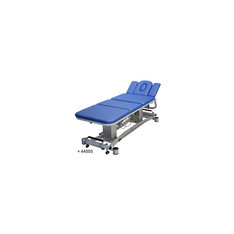 LETTO DA TRATTAMENTO A 4 SEZIONI AD ALTEZZA VARIABILE - blu