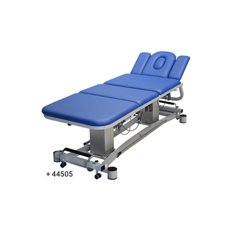 LETTO DA TRATTAMENTO A 4 SEZIONI AD ALTEZZA VARIABILE - blu