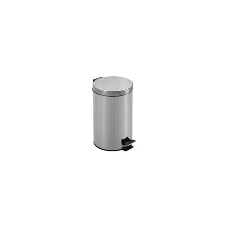 CESTINO RIFIUTI INOX AISI 410 12 litri con pedale