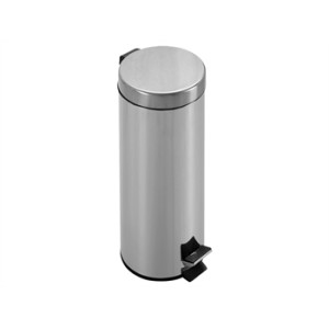 CESTINO RIFIUTI INOX AISI 410 30 litri con pedale