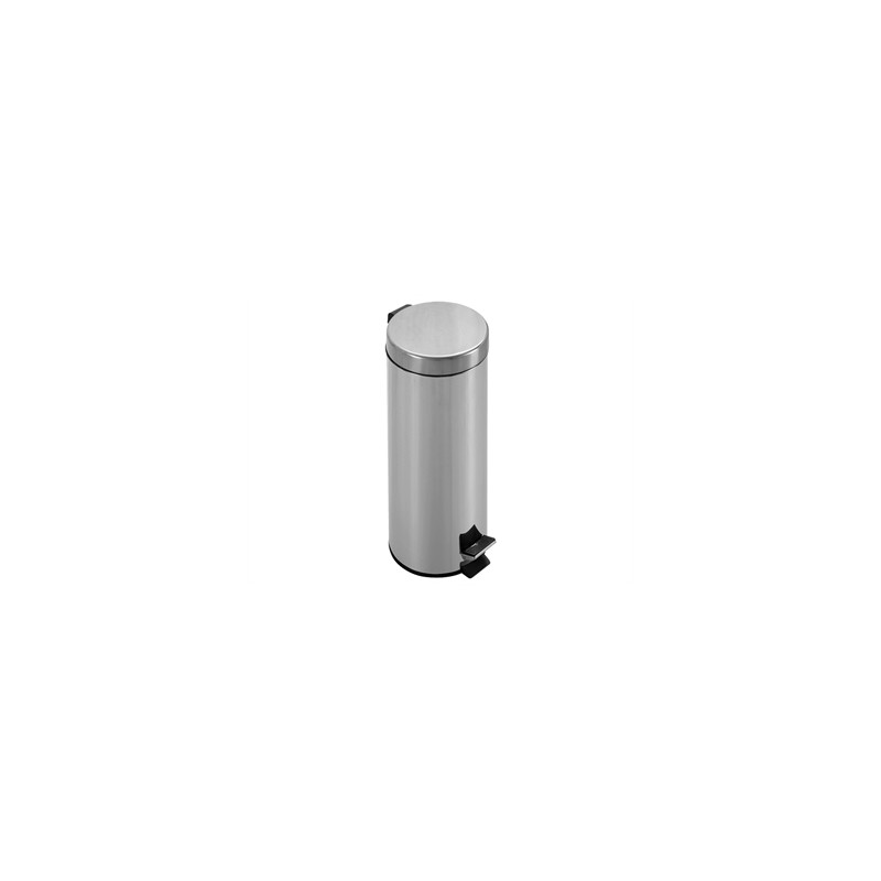 CESTINO RIFIUTI INOX AISI 410 30 litri con pedale