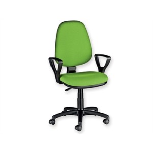 SEDIA CUNEO CON BRACCIOLI - tessuto - colore a richiesta
