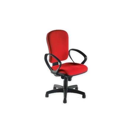 SEDIA CREMONA - tessuto - rossa