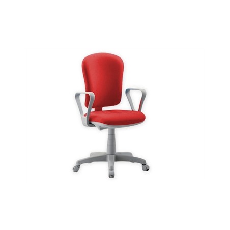 SEDIA VARESE CON BRACCIOLI - tessuto - rosso