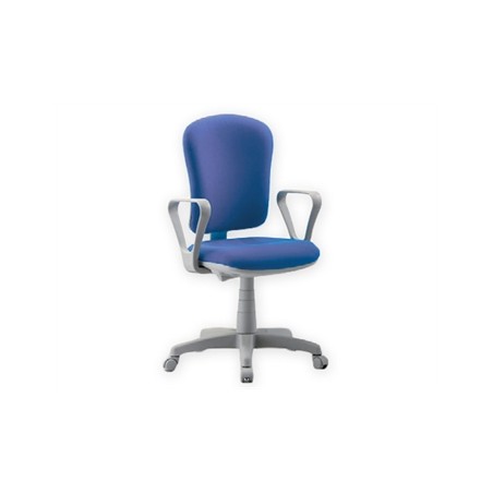 SEDIA VARESE CON BRACCIOLI - tessuto - blu