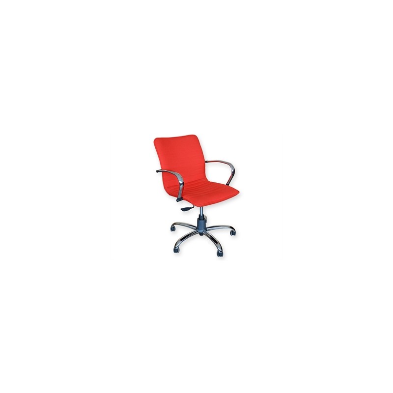 SEDIA ELITE SCHIENALE BASSO - tessuto - rosso