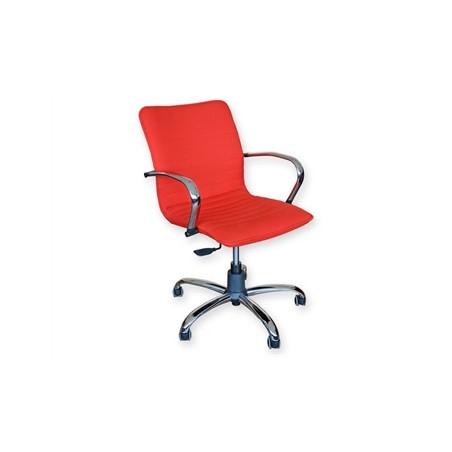 SEDIA ELITE SCHIENALE BASSO - tessuto - rosso