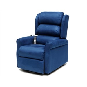 POLTRONA ELEVABILE GINEVRA 2 motori - blu