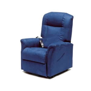POLTRONA ELEVABILE FLAVIA 2 motori - blu