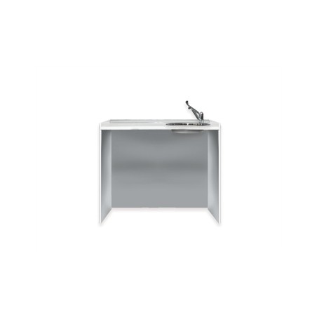 PIANO DI LAVORO 106 cm - lavello a destra