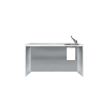 PIANO DI LAVORO 156 cm - lavello a destra