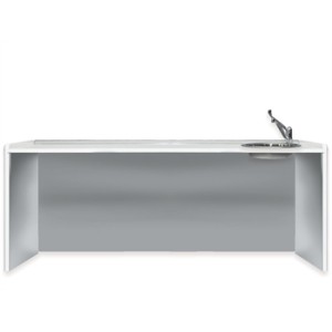 PIANO DI LAVORO 206 cm - lavello a destra