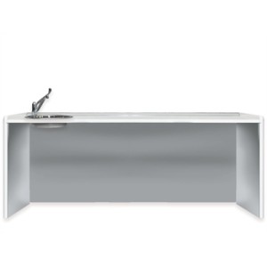 PIANO DI LAVORO 206 cm - lavello a sinistra