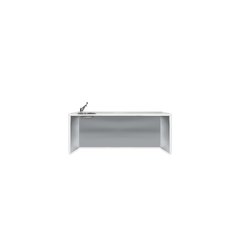 PIANO DI LAVORO 206 cm - lavello a sinistra