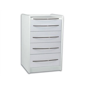 CASSETTIERA MOBILE GE416 4 cassetti 49 cm - bianca