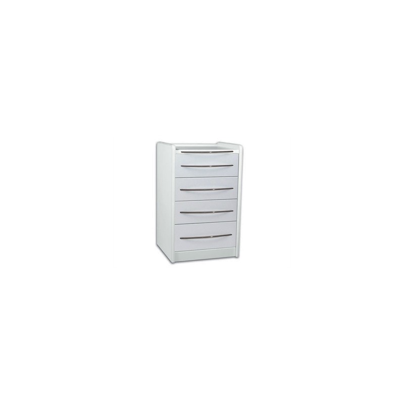CASSETTIERA MOBILE GE416 4 cassetti 49 cm - bianca