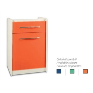 CASSETTIERA MOBILE GE4LP sotto lavello 49 cm - colore a scelta