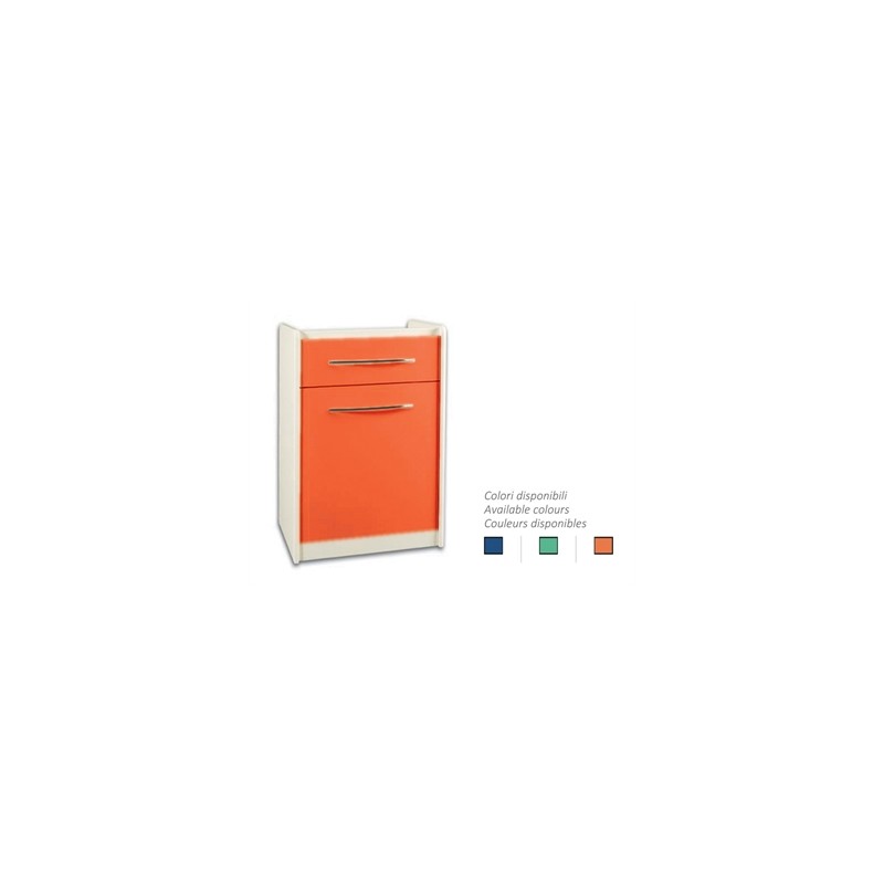 CASSETTIERA MOBILE GE4LP sotto lavello 49 cm - colore a scelta
