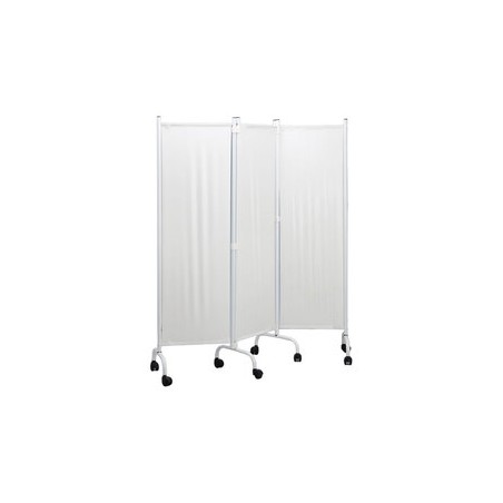 PARAVENTO a 3 ANTE - bianco plastica
