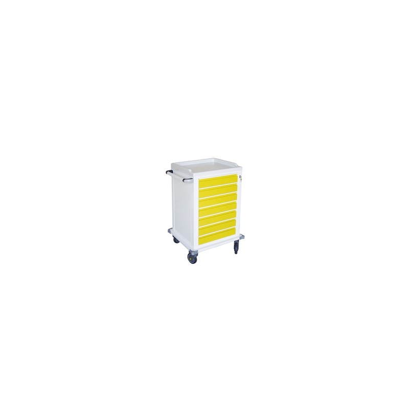 CARRELLO MODULARE verniciato - 7 cassetti
