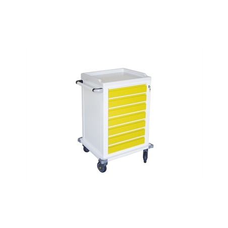 CARRELLO MODULARE verniciato - 7 cassetti