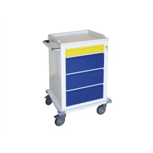 CARRELLO MODULARE verniciato - 1+3 cassetti
