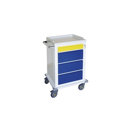 CARRELLO MODULARE verniciato - 1+3 cassetti