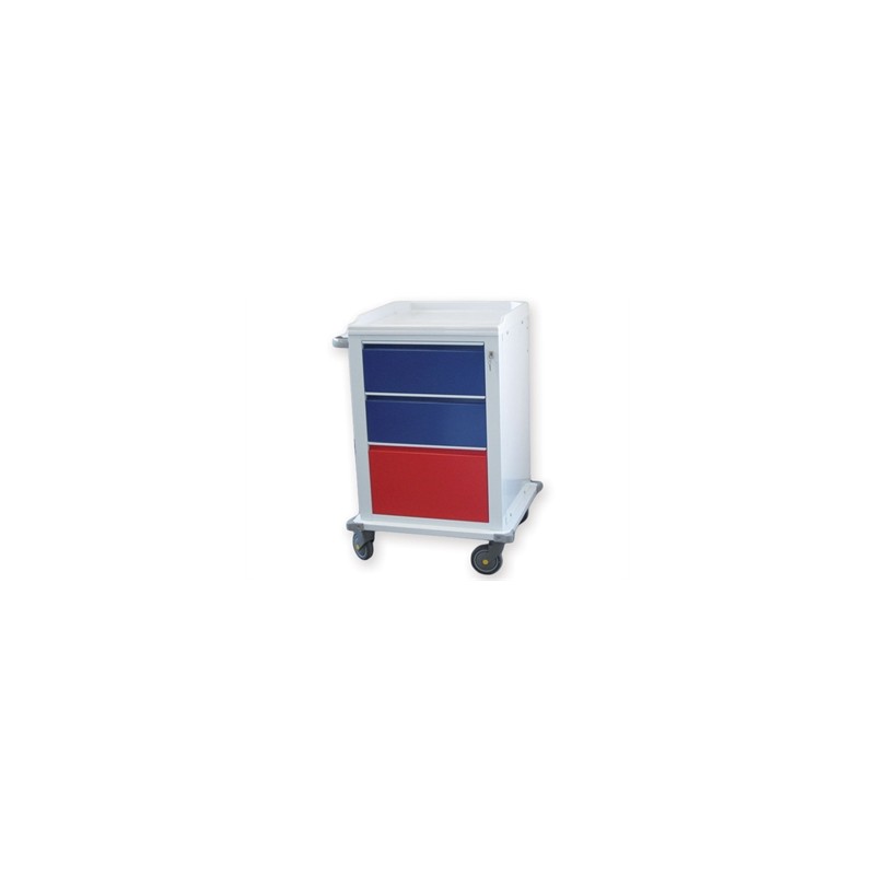 CARRELLO MODULARE verniciato - 2+1 cassetti