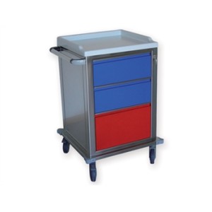 CARRELLO MODULARE INOX - 2+1 cassetti