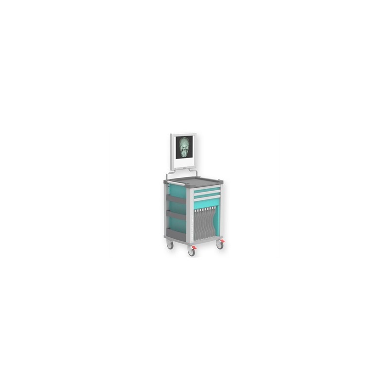 COMPACT KART 2 VIEWER - turchese
