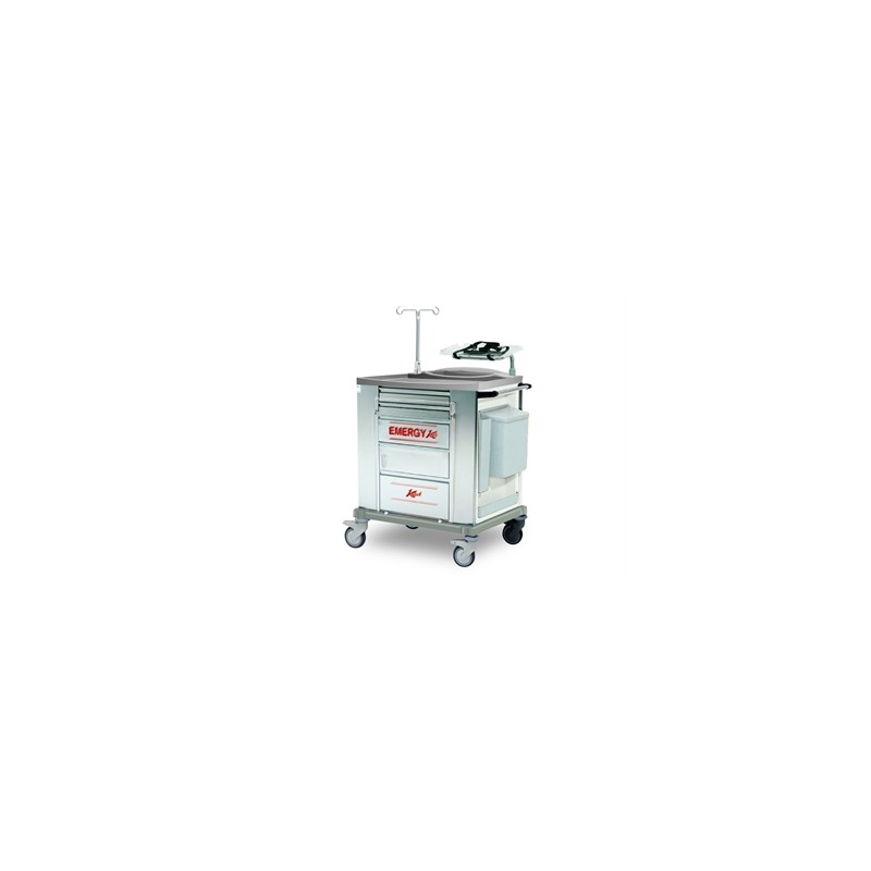 CARRELLO EMERGENZA INOX - standard