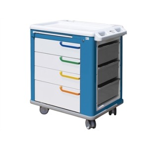 CARRELLO MULTIFUNZIONALE - standard - bianco/blu