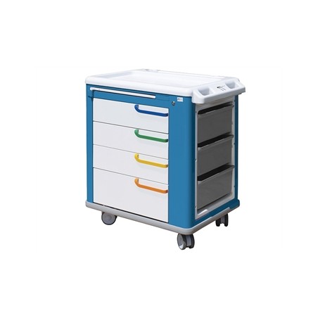 CARRELLO MULTIFUNZIONALE - standard - bianco/blu