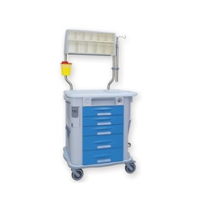 CARRELLO AURION TERAPIA - azzurro