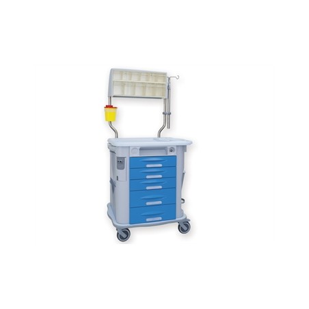 CARRELLO AURION TERAPIA - azzurro