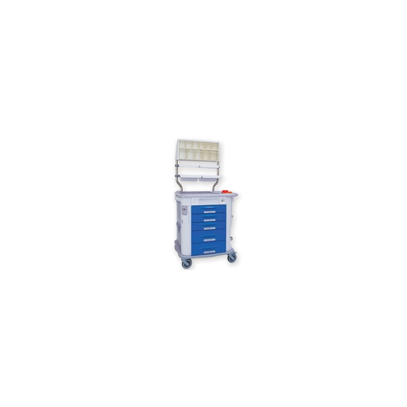 CARRELLO AURION MEDICAZIONE - blu