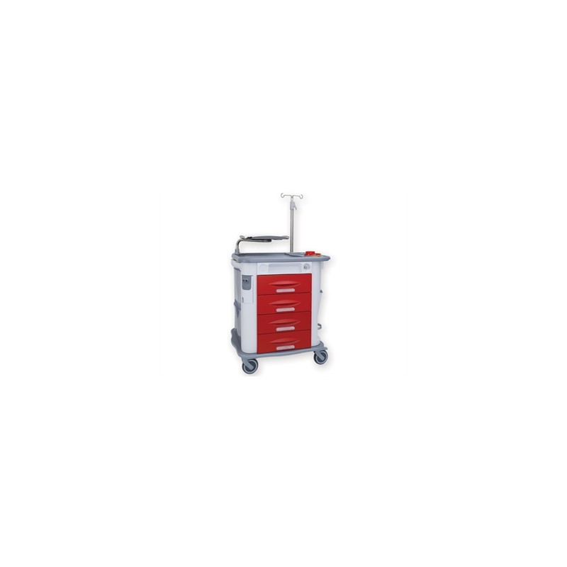 CARRELLO AURION EMERGENZA - rosso